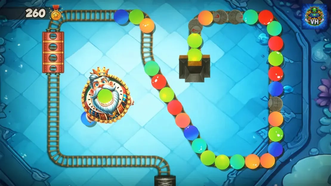 Zumba Royal Marble Shooter Mania Nintendo Switch - ảnh màn hình 1