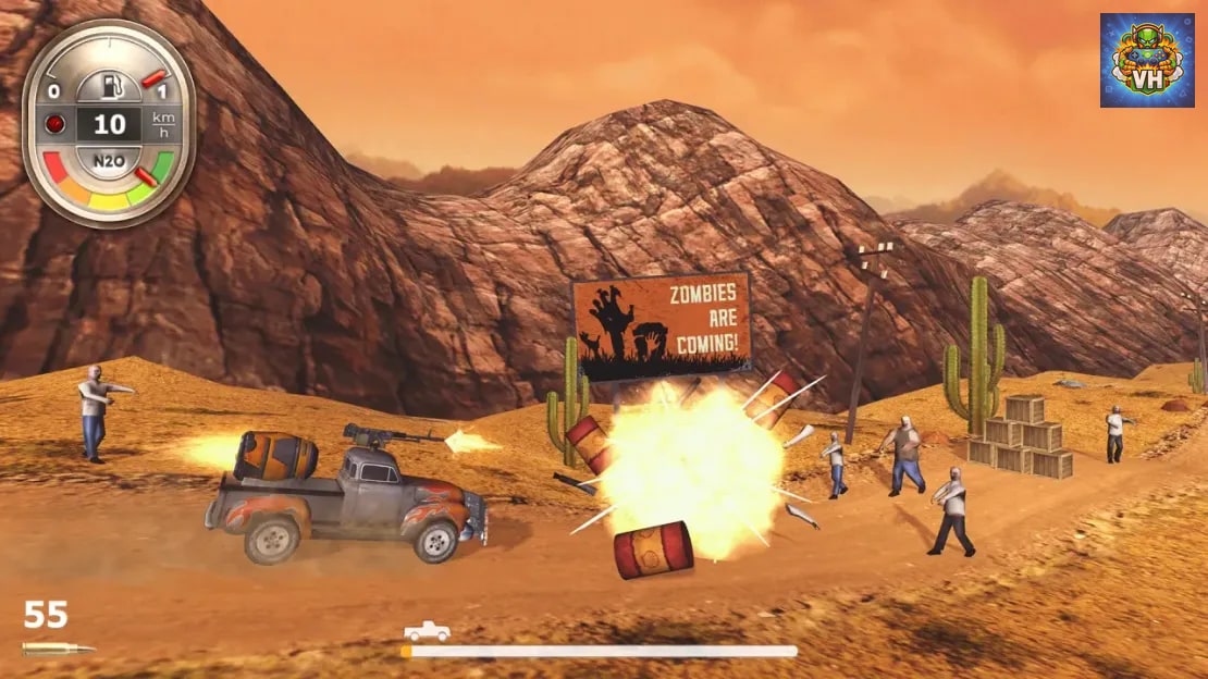 Zombie Derby Nintendo Switch - ảnh màn hình 1