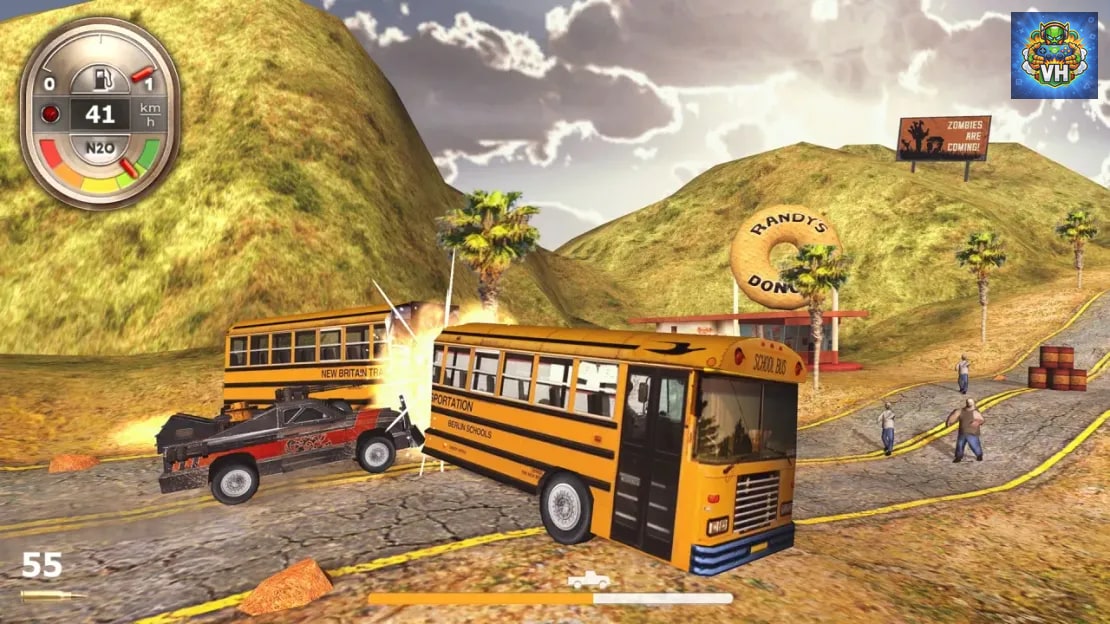 Zombie Derby Nintendo Switch - ảnh màn hình 2