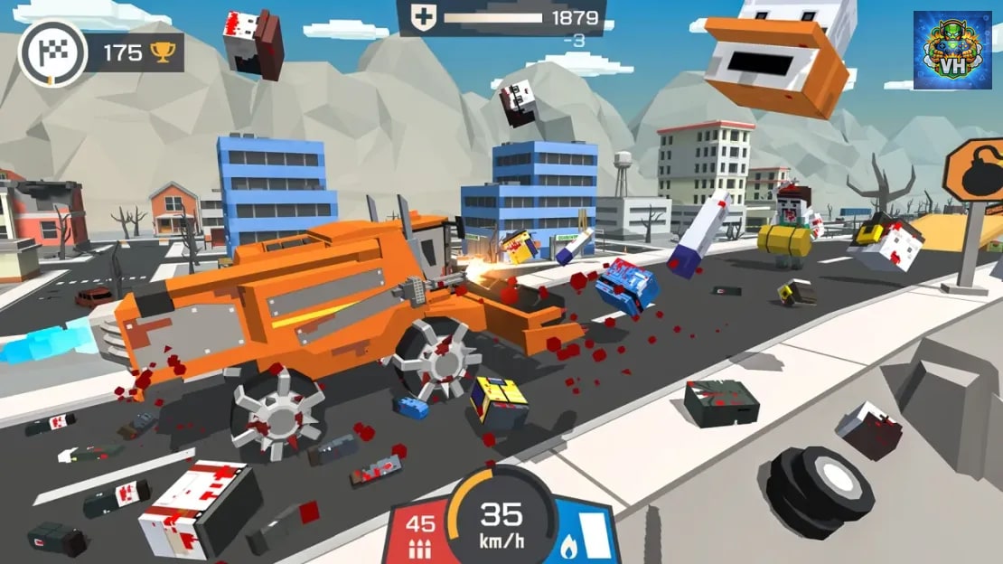 Zombie Derby: Pixel Survival Nintendo Switch - ảnh màn hình 4
