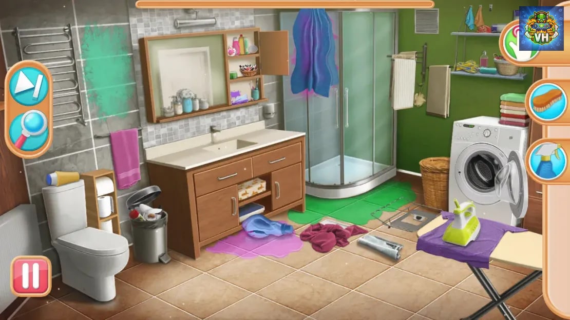 Cleaning Queens 2: Sparkling Palace Nintendo Switch - ảnh màn hình 1