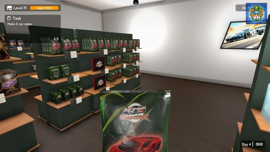 Collectible Cars Shop Simulator Nintendo Switch - ảnh màn hình 2