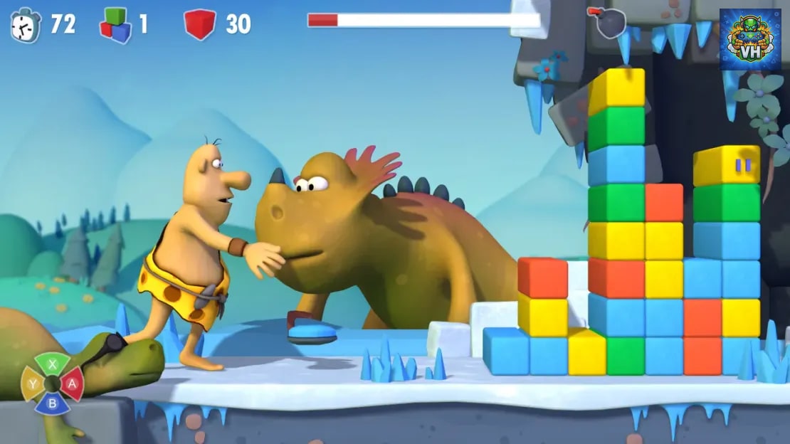 Ice Crush: 10,000 BC Nintendo Switch - ảnh màn hình 1