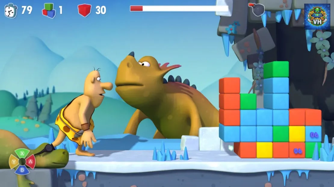Ice Crush: 10,000 BC Nintendo Switch - ảnh màn hình 3