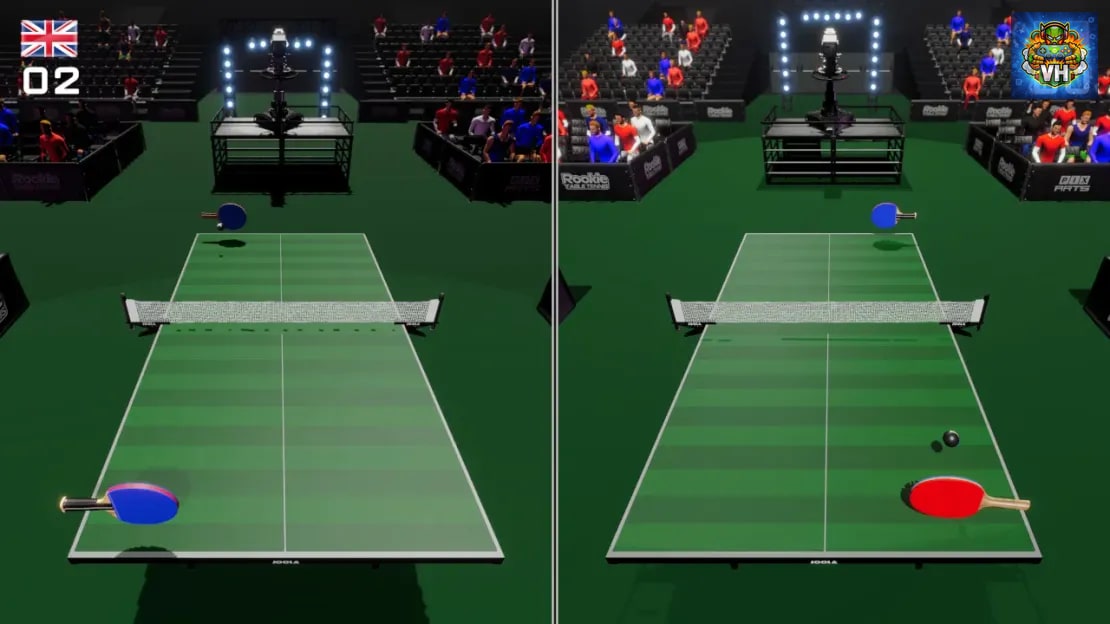 Rookie Table Tennis Nintendo Switch - ảnh màn hình 2