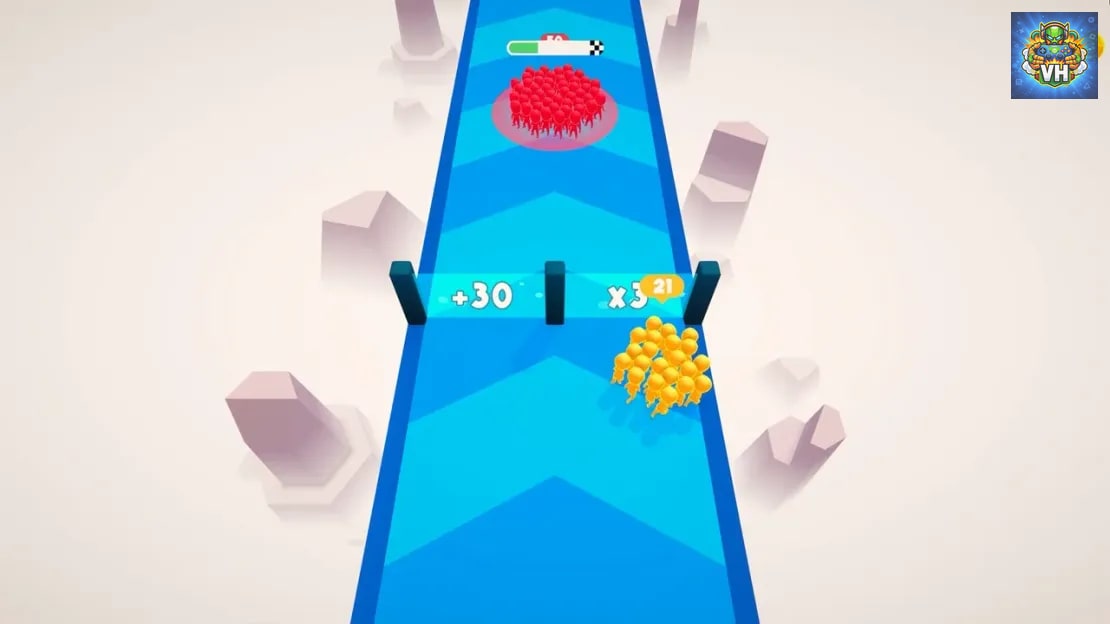 Crowd Run Nintendo Switch - ảnh màn hình 2