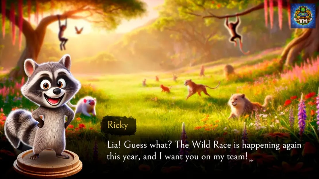 Little Animals: The Wild Race Nintendo Switch - ảnh màn hình 2