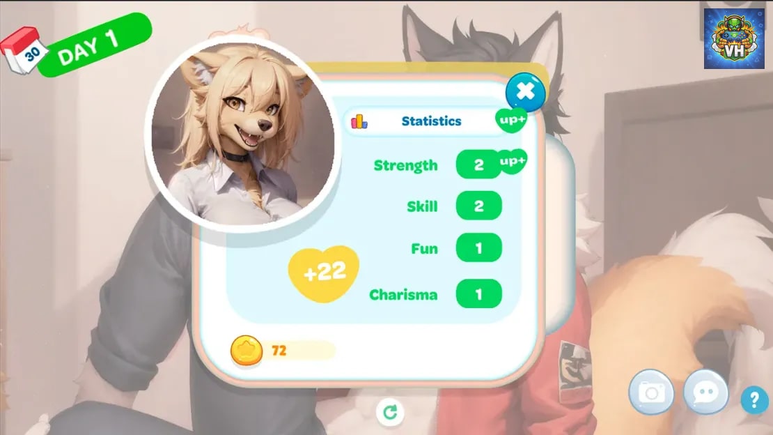 Love Furry Boys: Zodiac Dating App Nintendo Switch - ảnh màn hình 10