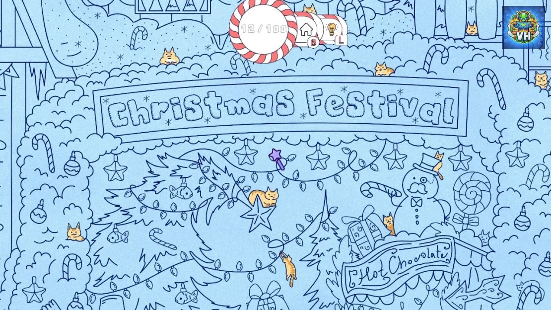 Cats Visiting Christmas Town Nintendo Switch - ảnh màn hình 6