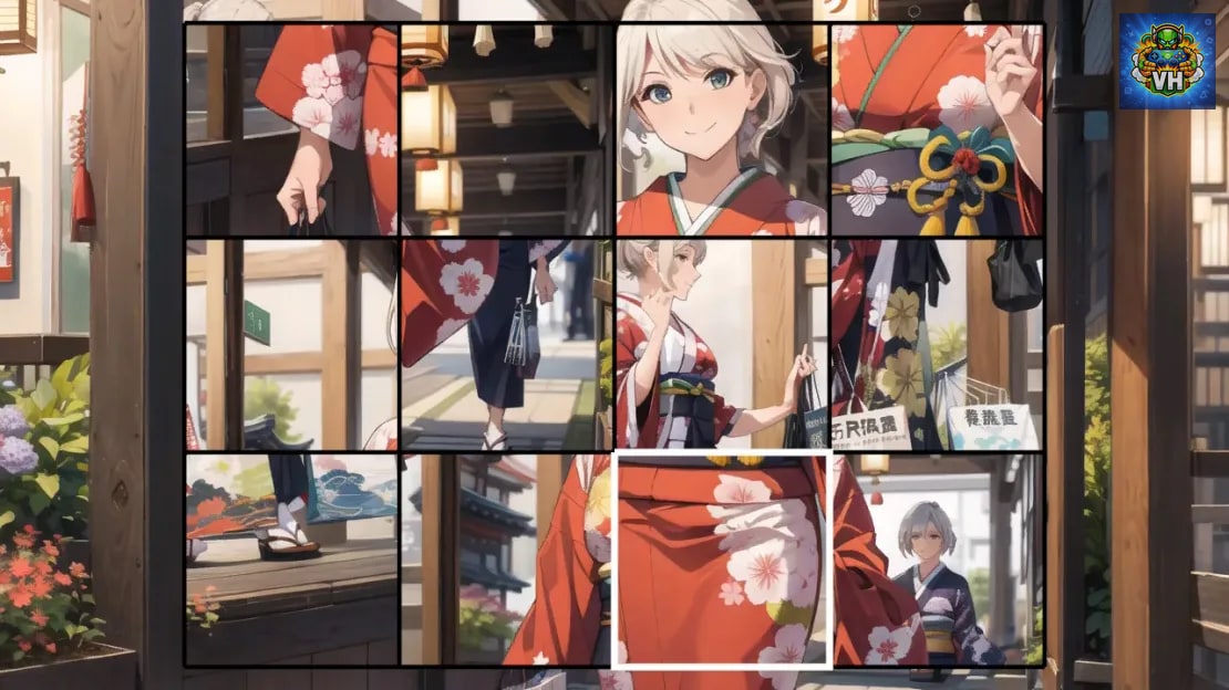 Anime Girls: Natty New Year Nintendo Switch - ảnh màn hình 2