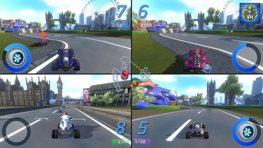 Ed & Edda GRAND PRIX – Racing Champions Nintendo Switch - ảnh màn hình 6