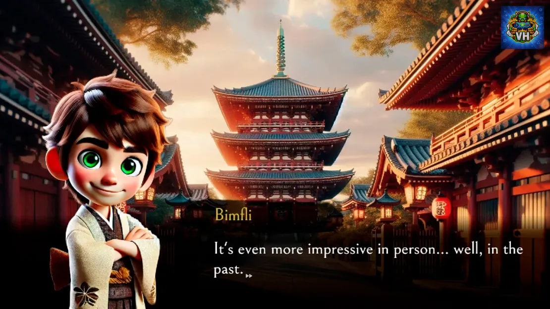 Bimfli & His Time Travels Japan Nintendo Switch - ảnh màn hình 4