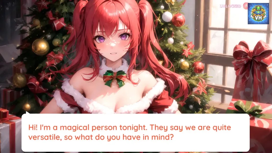 Anime Girls Dating The night before Christmas and the tree Nintendo Switch - ảnh màn hình 3