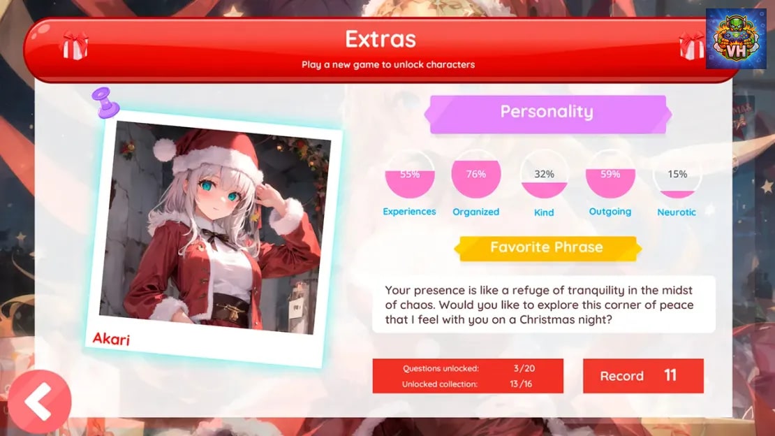 Anime Girls Dating The night before Christmas and the tree Nintendo Switch - ảnh màn hình 7