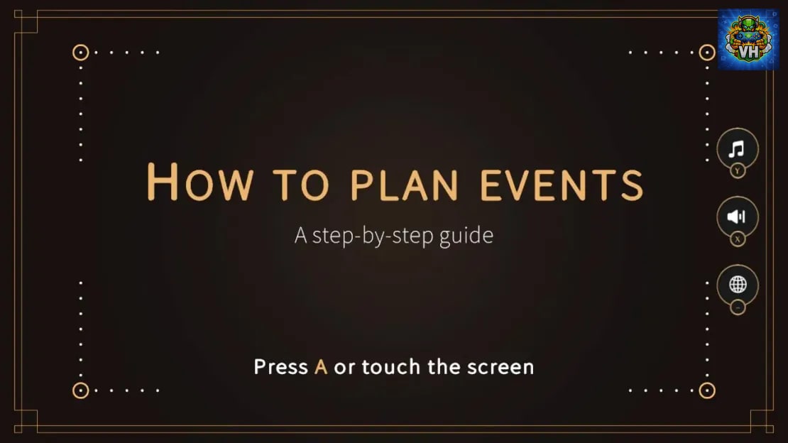 How to plan events: A step-by-step guide Nintendo Switch - ảnh màn hình 2