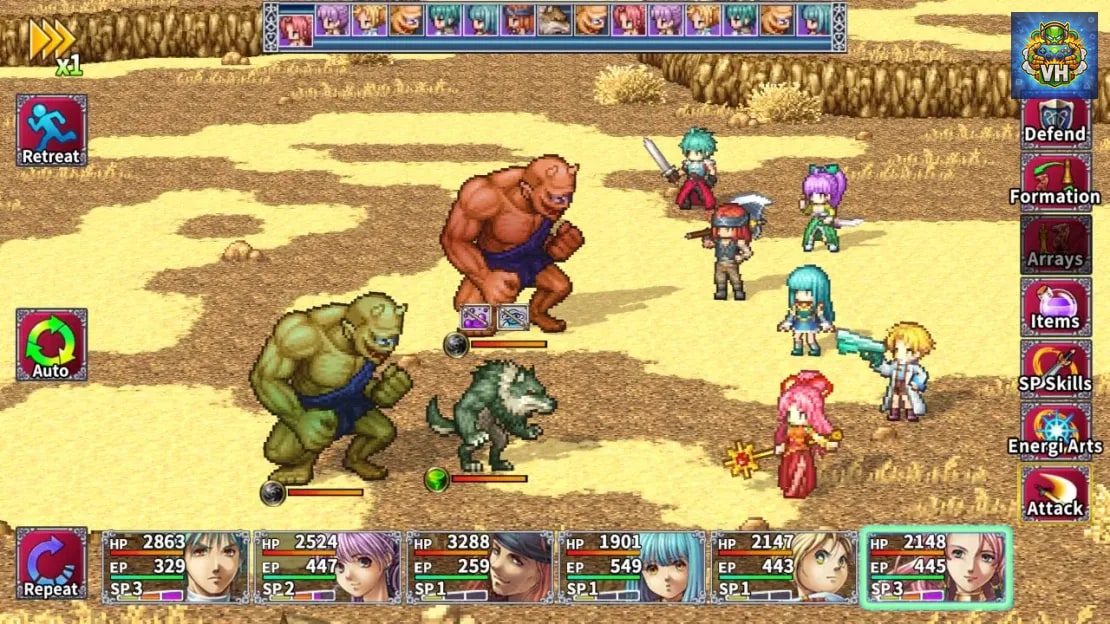 Alphadia III Nintendo Switch - ảnh màn hình 3