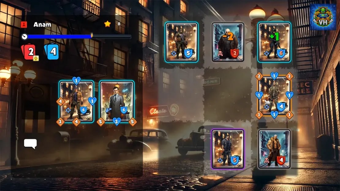 Gang Wars – Cards and Bullets Nintendo Switch - ảnh màn hình 1
