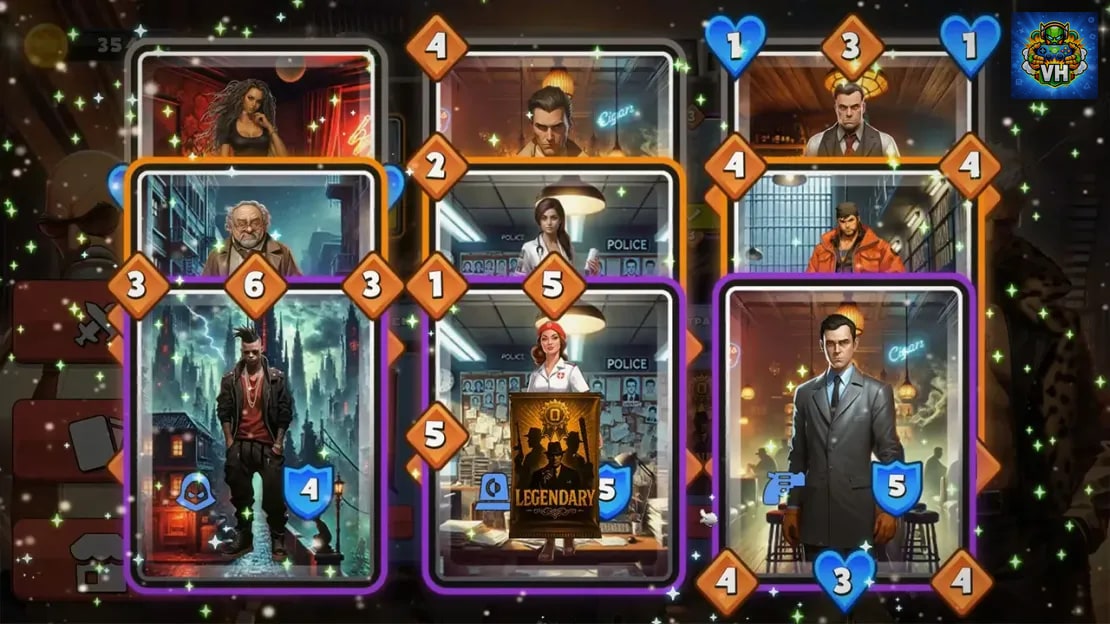 Gang Wars – Cards and Bullets Nintendo Switch - ảnh màn hình 3