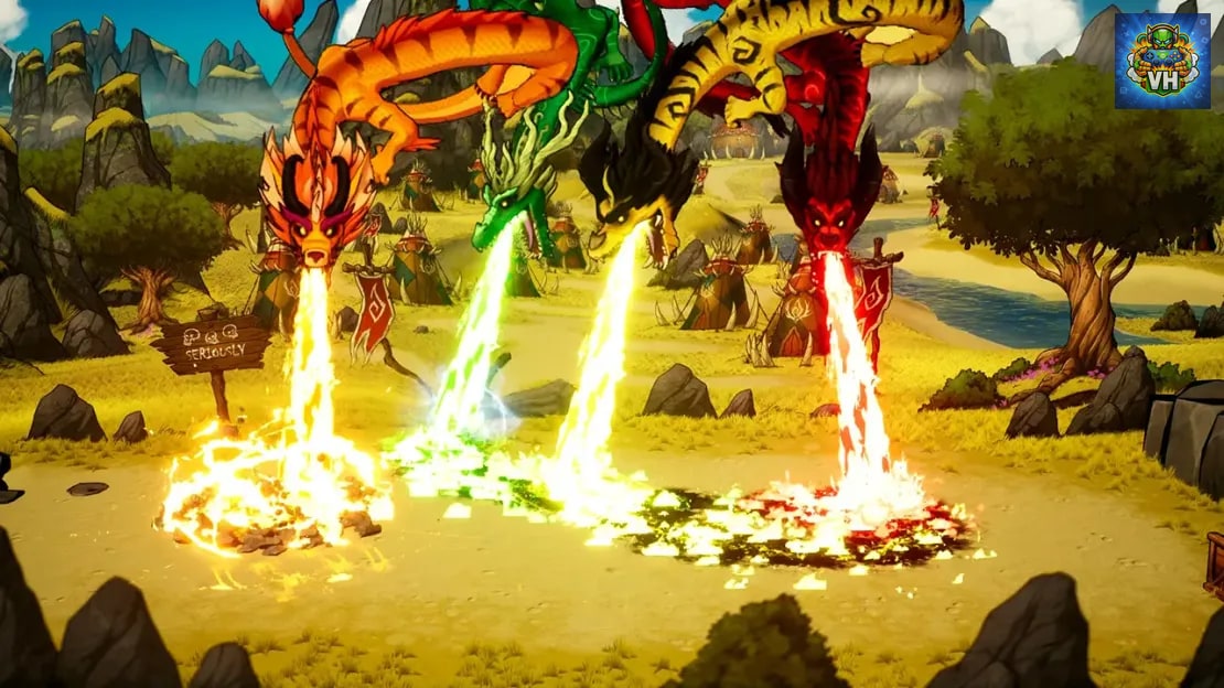 Heroes of Mount Dragon Nintendo Switch - ảnh màn hình 1
