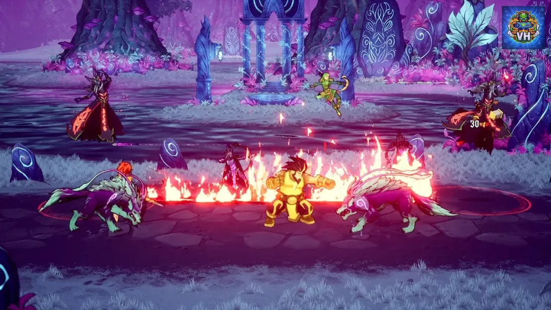 Heroes of Mount Dragon Nintendo Switch - ảnh màn hình 2