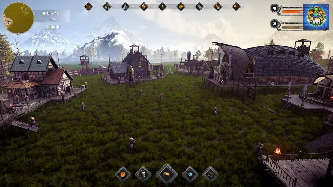 Viking Colony Builder Valhalla Nintendo Switch - ảnh màn hình 4