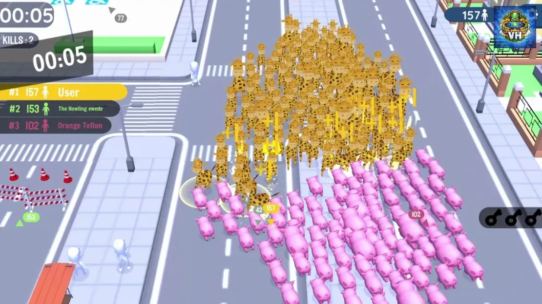 Crowd City Nintendo Switch - ảnh màn hình 5