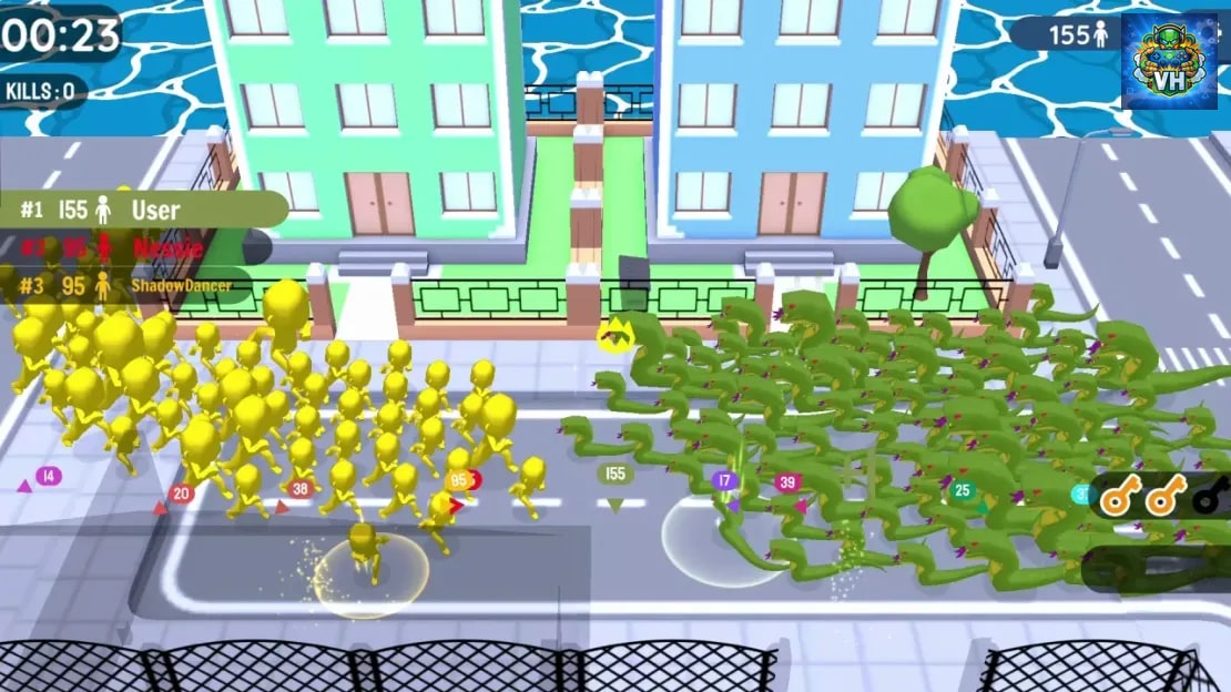 Crowd City Nintendo Switch - ảnh màn hình 2