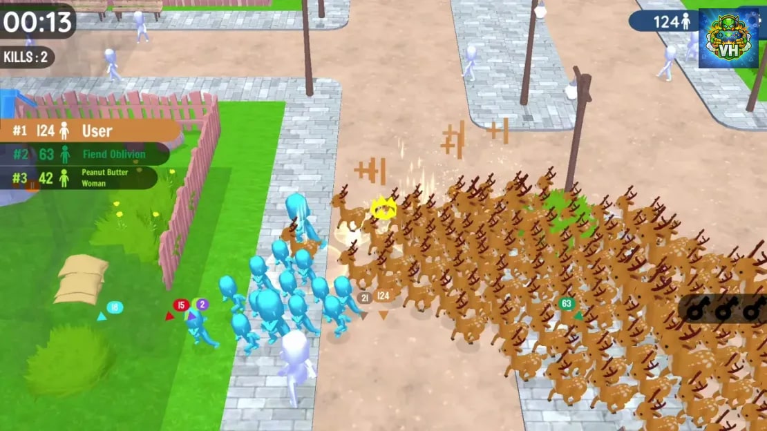 Crowd City Nintendo Switch - ảnh màn hình 1