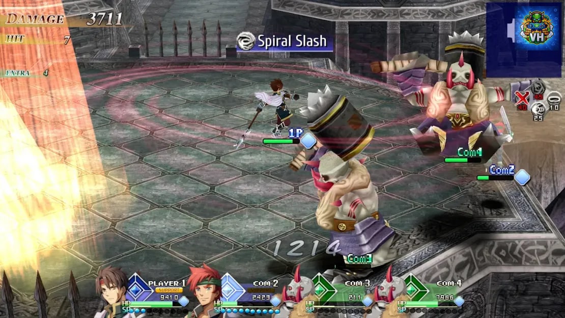 Ys vs. Trails in the Sky: Alternative Saga Nintendo Switch - ảnh màn hình 1