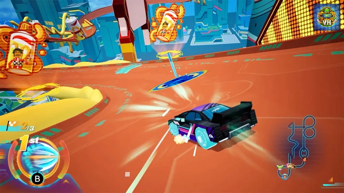 Hot Wheels Let’s Race: Ultimate Speed Nintendo Switch - ảnh màn hình 1