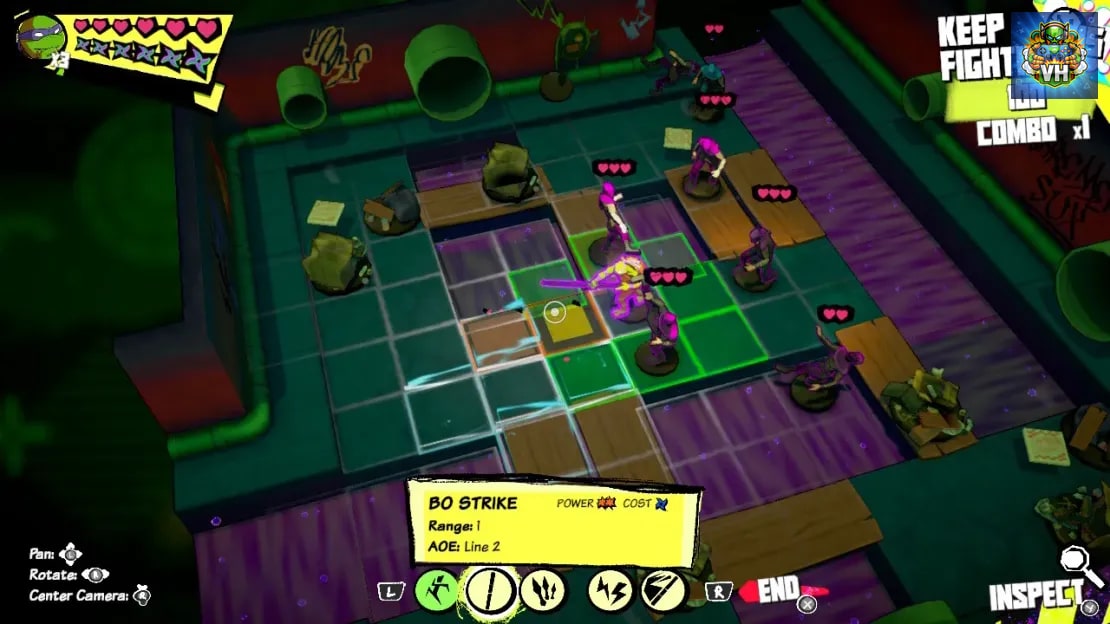 Teenage Mutant Ninja Turtles: Tactical Takedown Nintendo Switch - ảnh màn hình 4