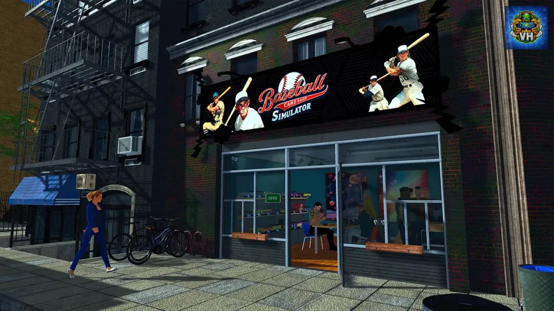 Baseball Card Shop Simulator Nintendo Switch - ảnh màn hình 1