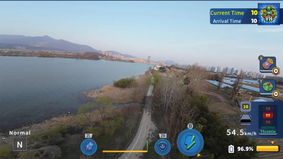 Korean Drone Flying Tour Deulkkoch Arboretum Nintendo Switch - ảnh màn hình 2