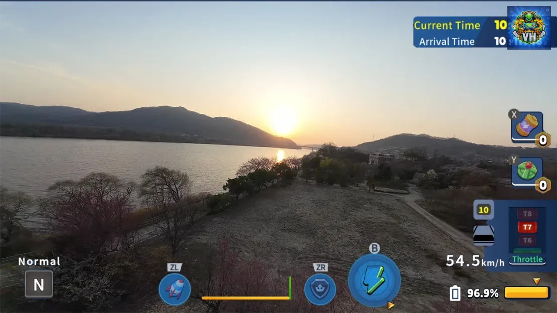 Korean Drone Flying Tour Deulkkoch Arboretum Nintendo Switch - ảnh màn hình 1