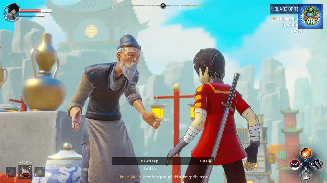 Legend of Kaito – Destiny Journey Nintendo Switch - ảnh màn hình 1