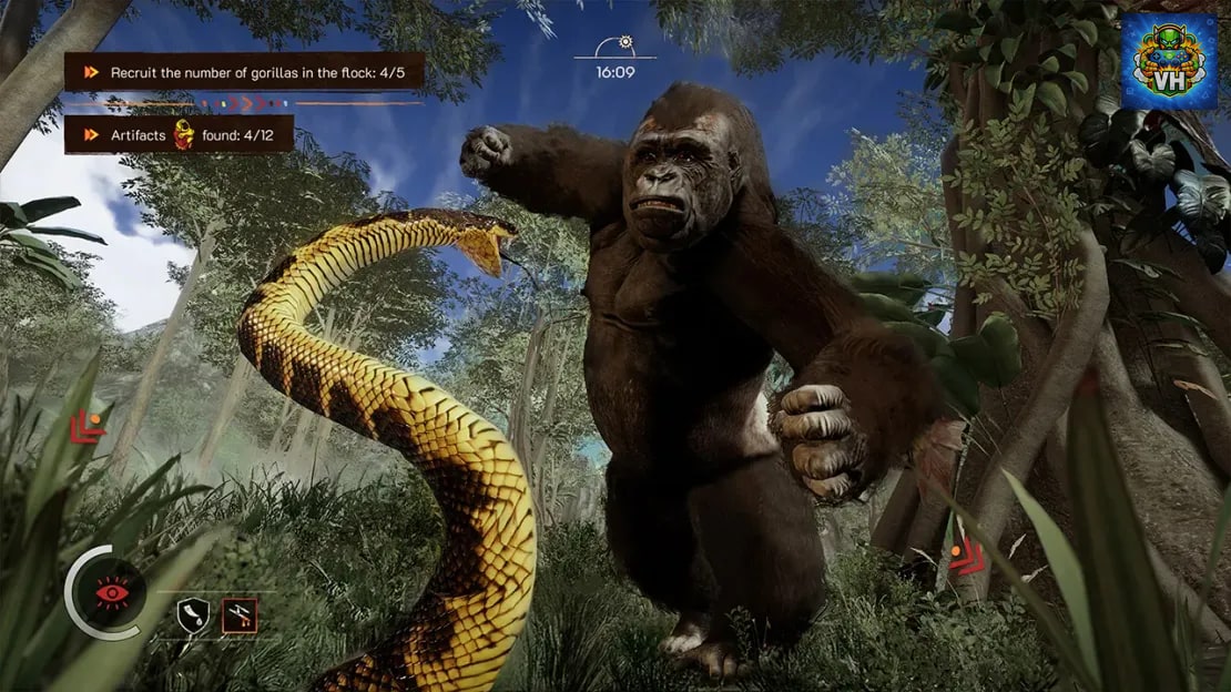 Gorilla Jungle King Simulator Nintendo Switch - ảnh màn hình 2