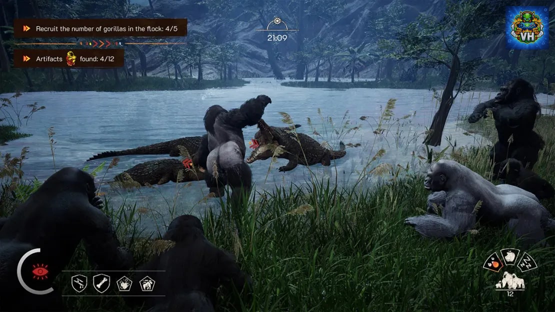 Gorilla Jungle King Simulator Nintendo Switch - ảnh màn hình 4