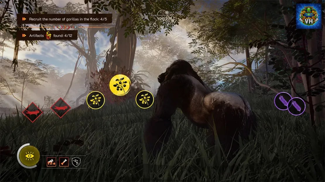 Gorilla Jungle King Simulator Nintendo Switch - ảnh màn hình 1