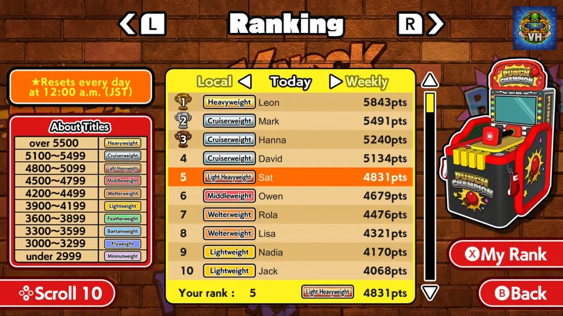 Smack it! PUNCH CHAMPION Nintendo Switch - ảnh màn hình 8