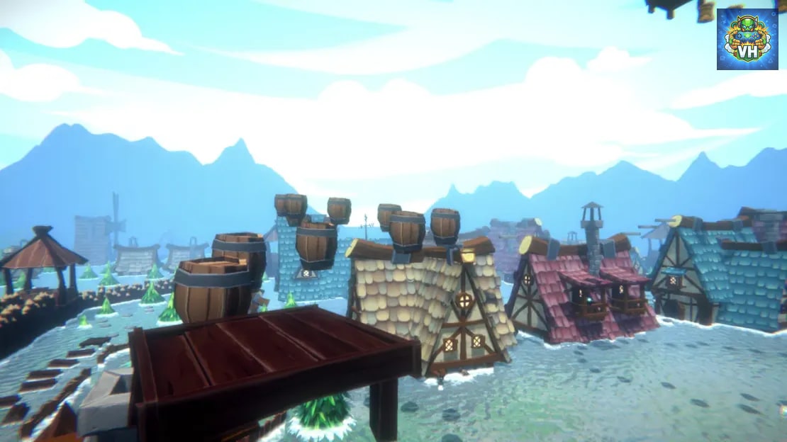 Village Climb Obby Nintendo Switch - ảnh màn hình 1