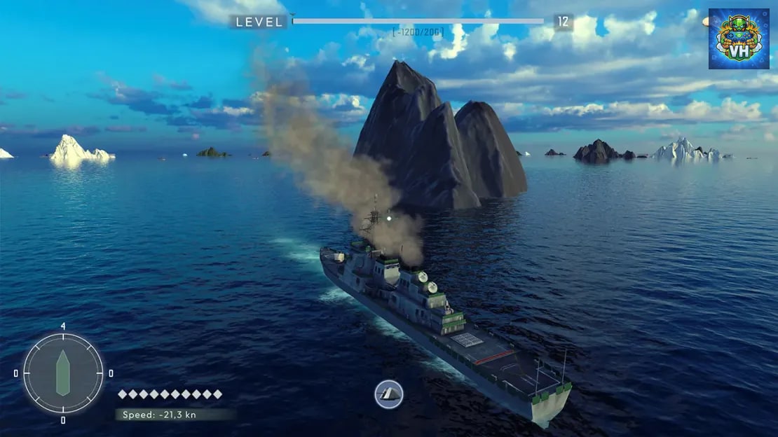 Sea Power: Naval Battle Combat Nintendo Switch - ảnh màn hình 2