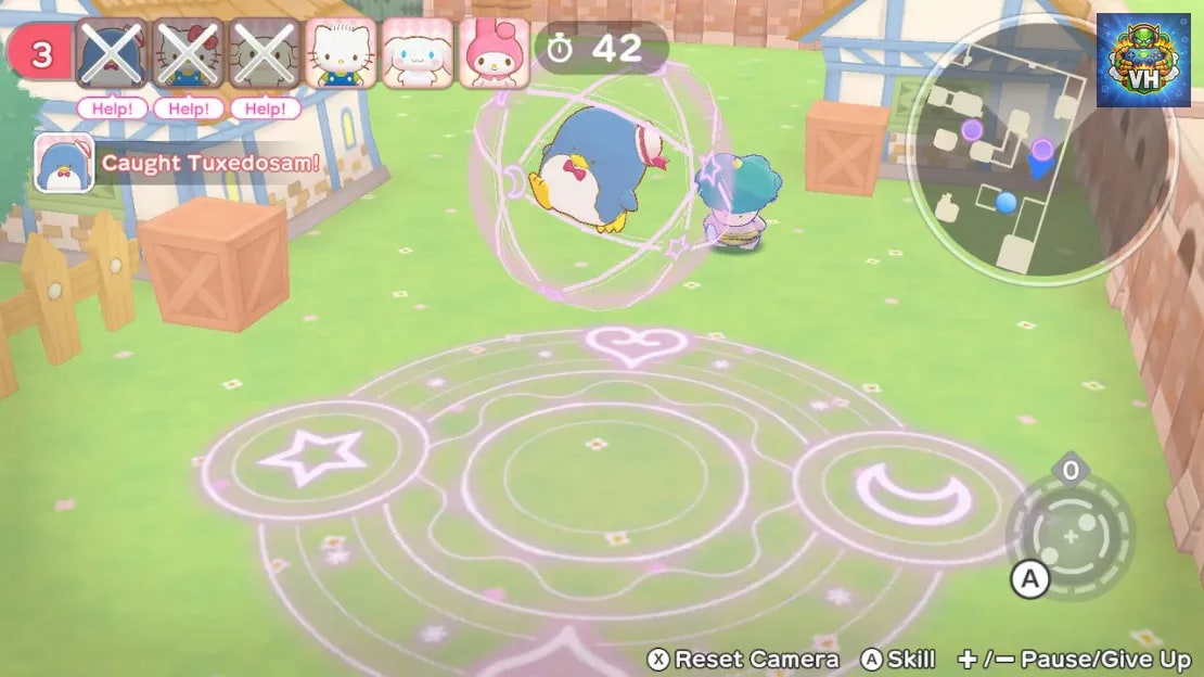 Hello Kitty and Friends: Freeze Tag Party Nintendo Switch - ảnh màn hình 2