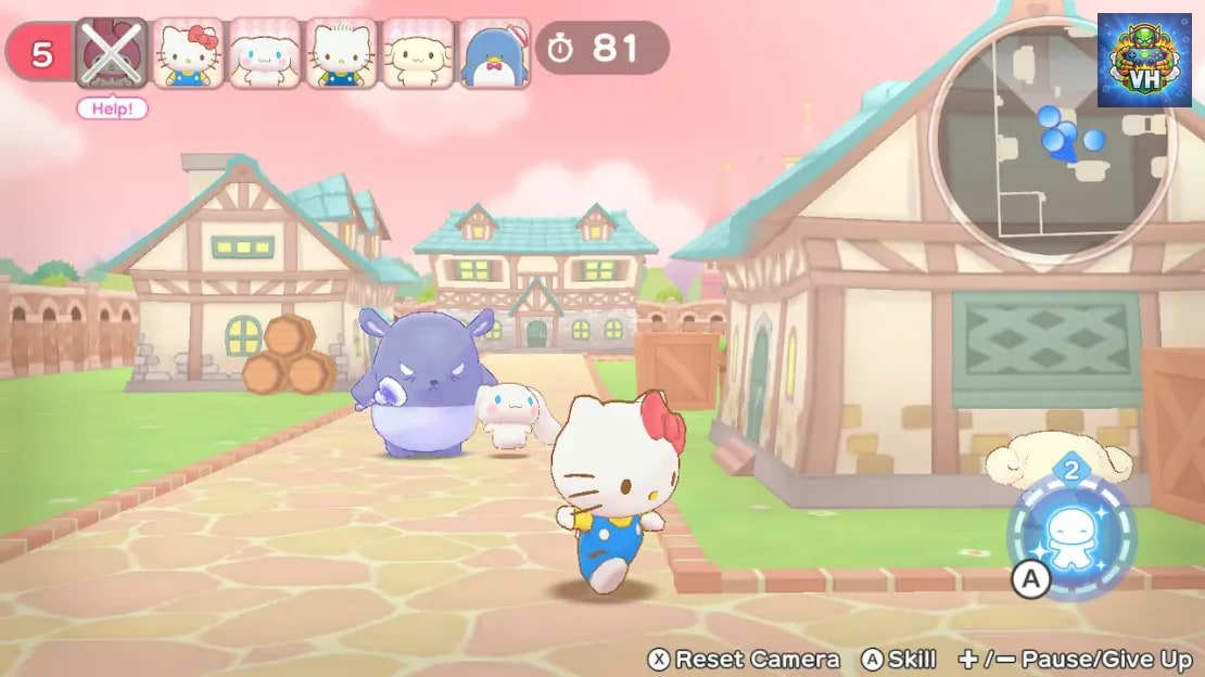Hello Kitty and Friends: Freeze Tag Party Nintendo Switch - ảnh màn hình 4