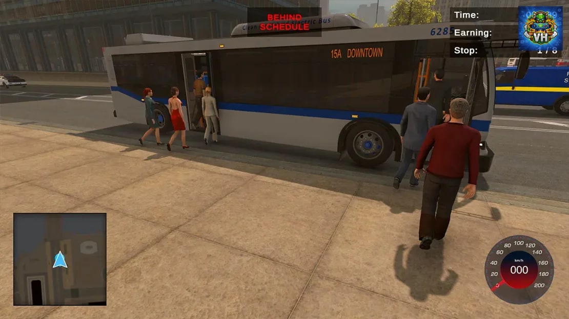 BUS SIM 25 – CITY SIMULATOR Nintendo Switch - ảnh màn hình 2