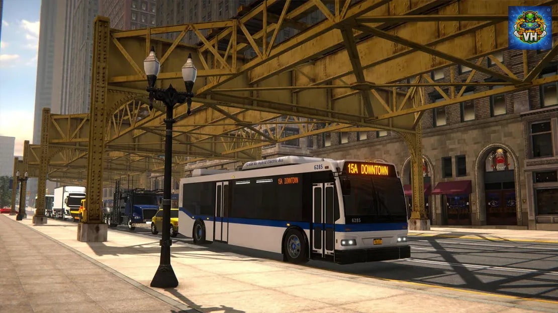 BUS SIM 25 – CITY SIMULATOR Nintendo Switch - ảnh màn hình 4