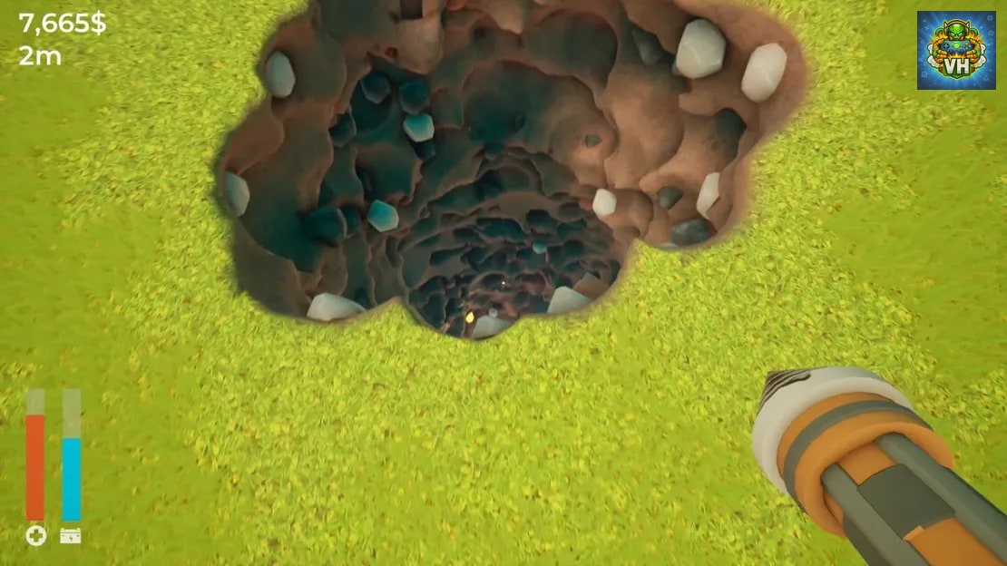 A Game About Digging A Hole Nintendo Switch - ảnh màn hình 1