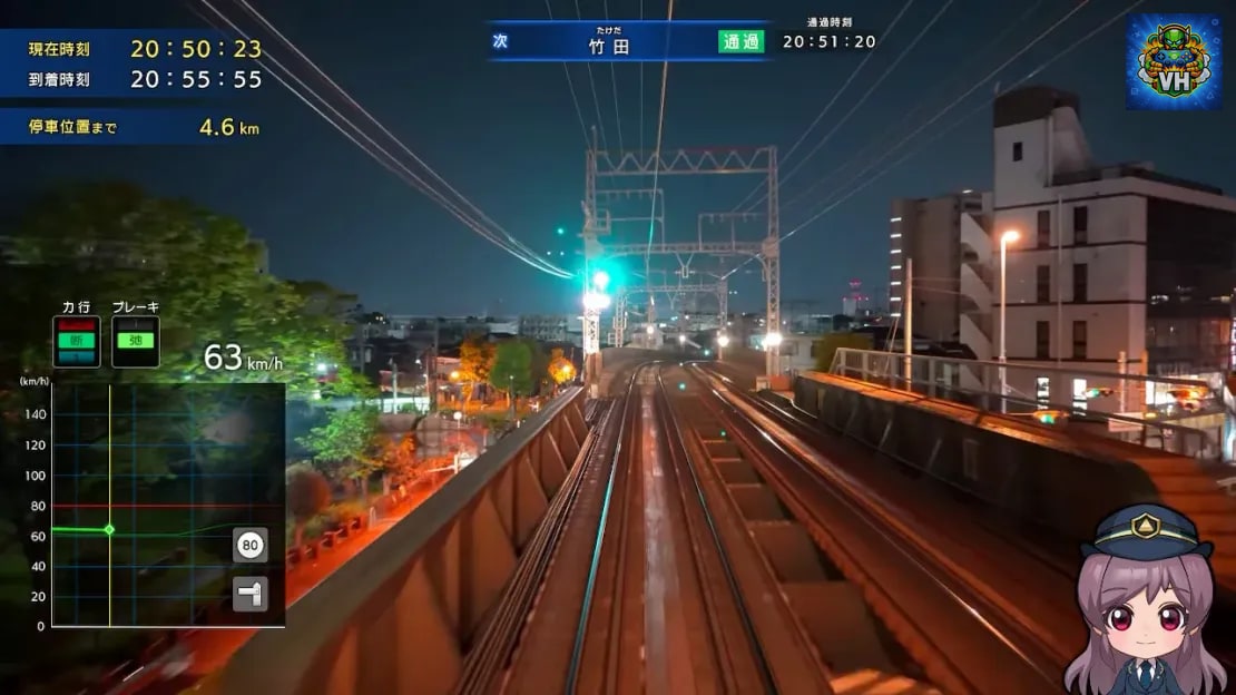 Tetsudou Nippon! Real Pro: Choukyori Unten! Tokkyuu Hinotori Kinki Nippon Tetsudou Hen Nintendo Switch - ảnh màn hình 2