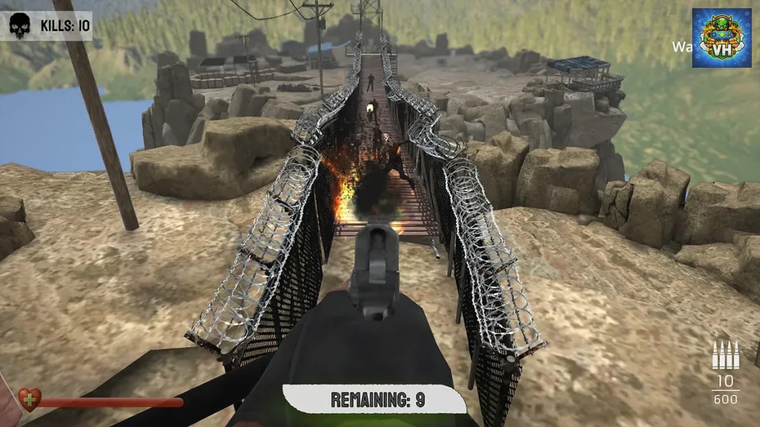 Zombie Gorge: Survival Defense Nintendo Switch - ảnh màn hình 2
