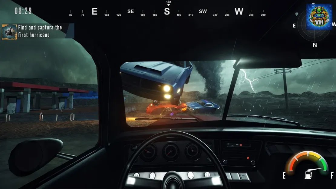 Storm Chasing Sim 2025 Tornado Hunter Nintendo Switch - ảnh màn hình 5
