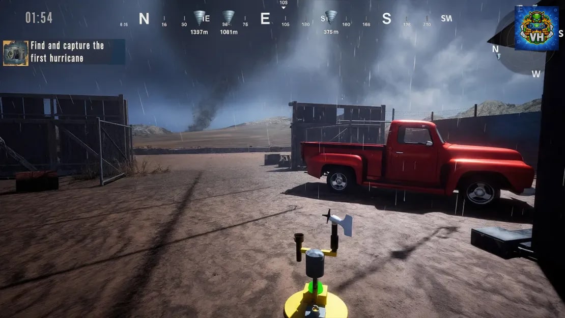 Storm Chasing Sim 2025 Tornado Hunter Nintendo Switch - ảnh màn hình 3